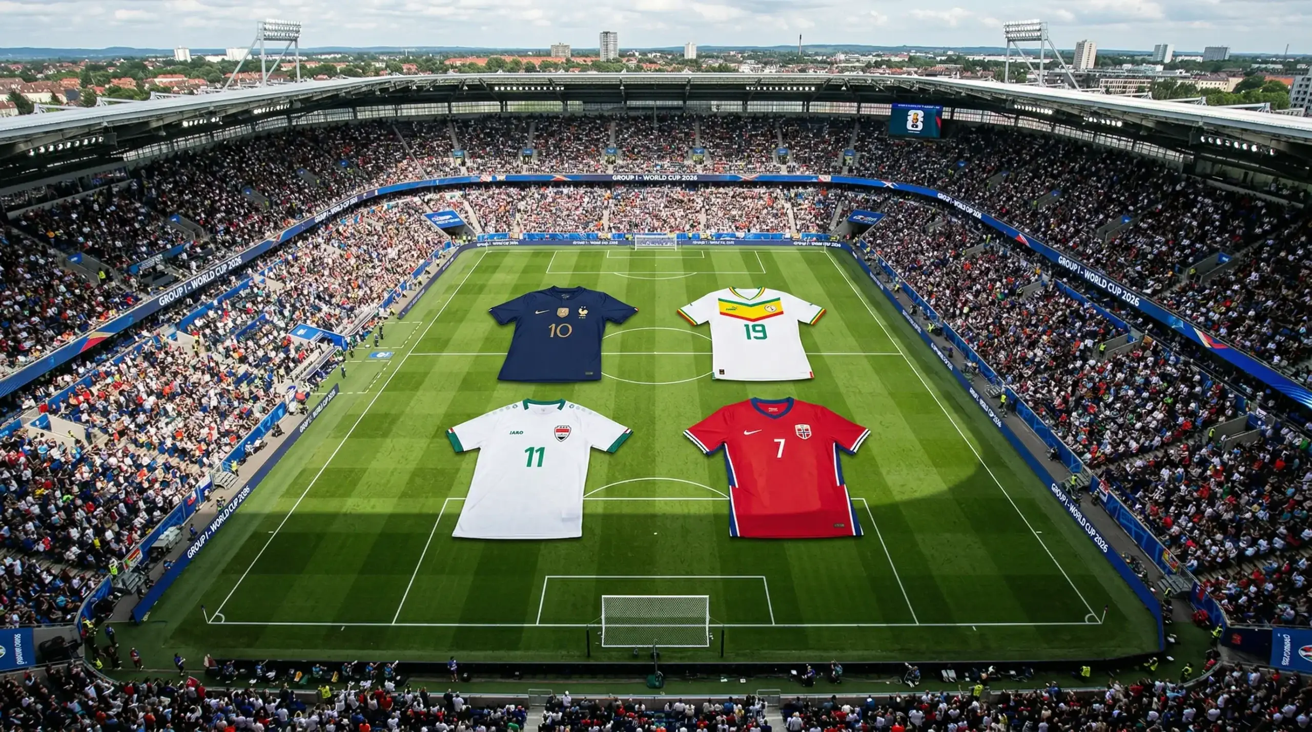 Skupina I na mistrovství světa 2026 s Francií, Senegalem, Norskem a Irákem